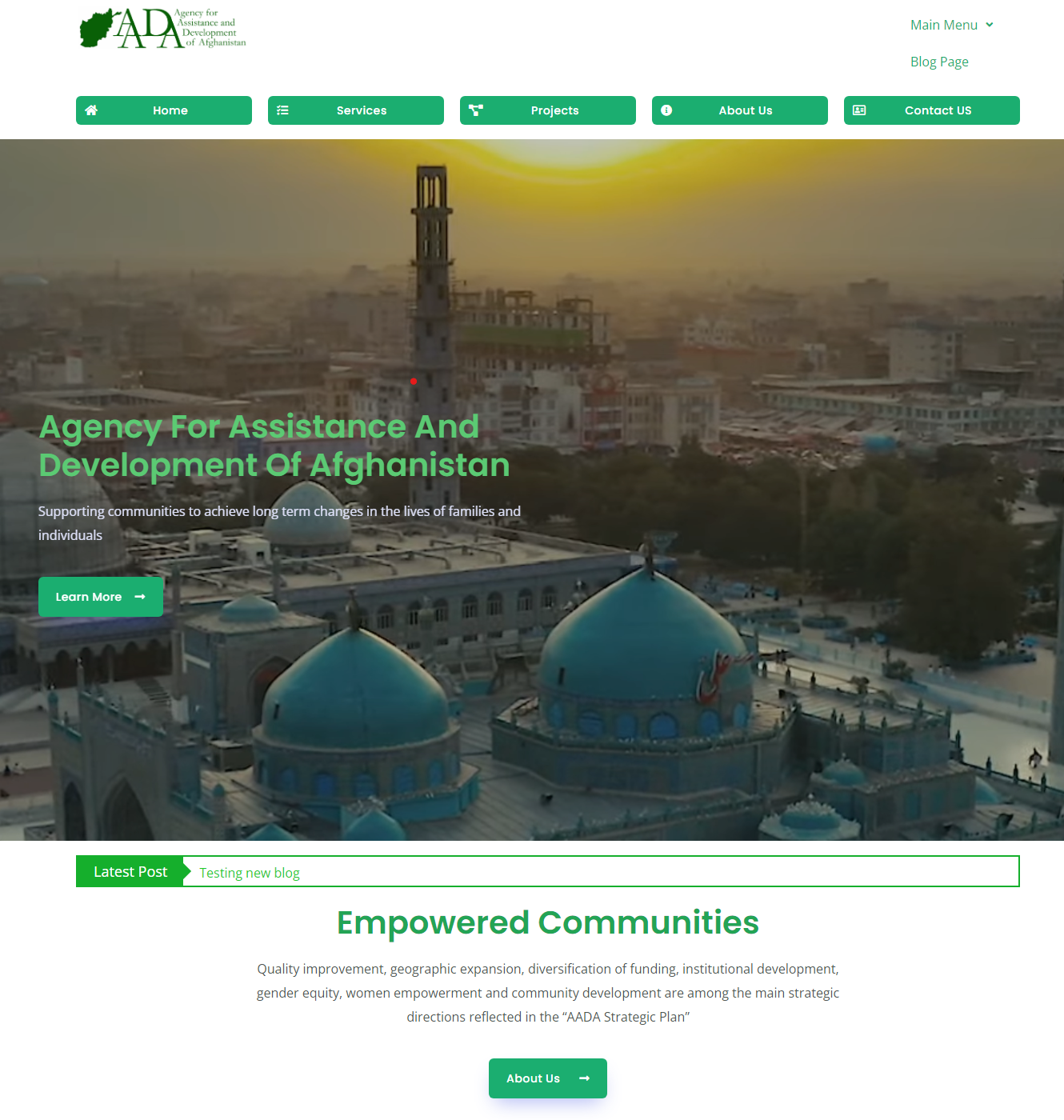 AADA’s updated Website